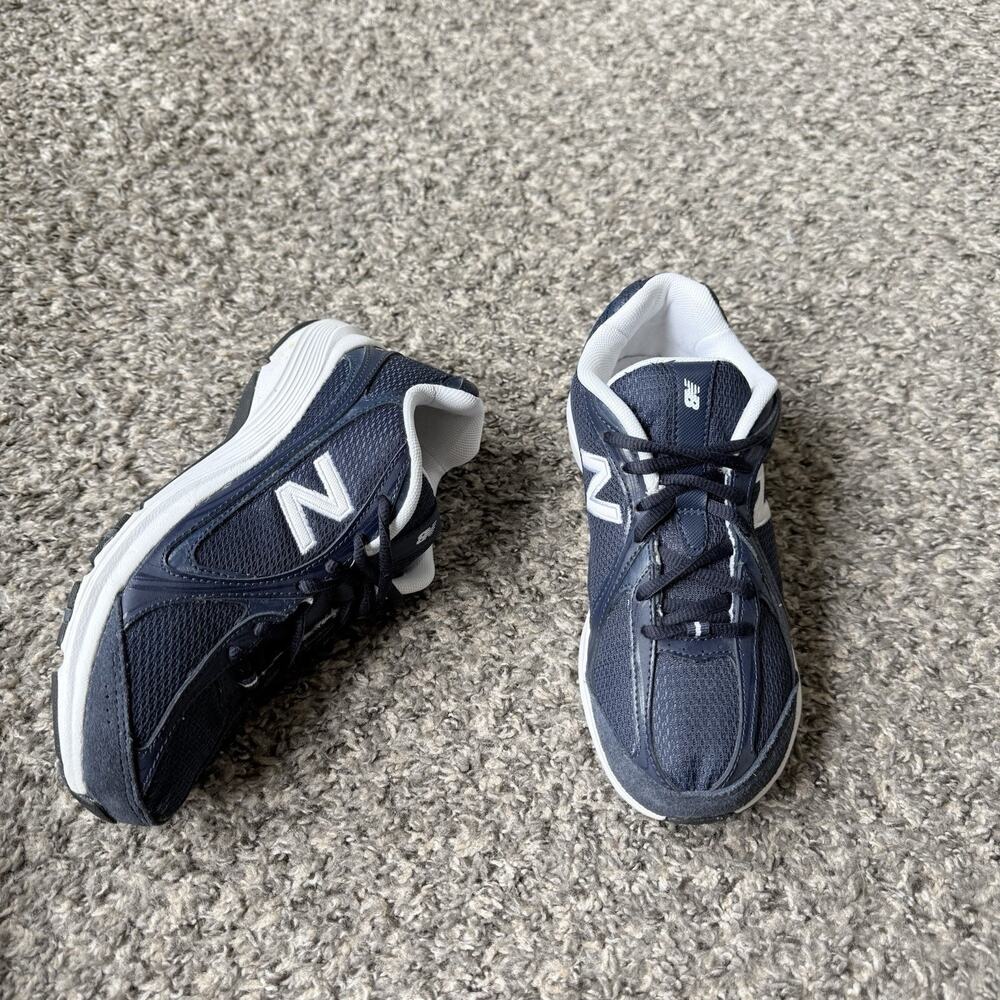 New Balance 496 Athletic Womens Shoes Sneakers Size 5 B Navy Blue Walking